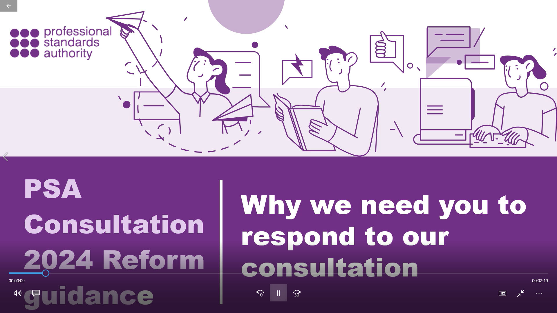 Image for PSA 2024 guidance consultation