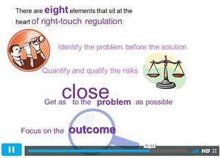 Right-touch regulation visual